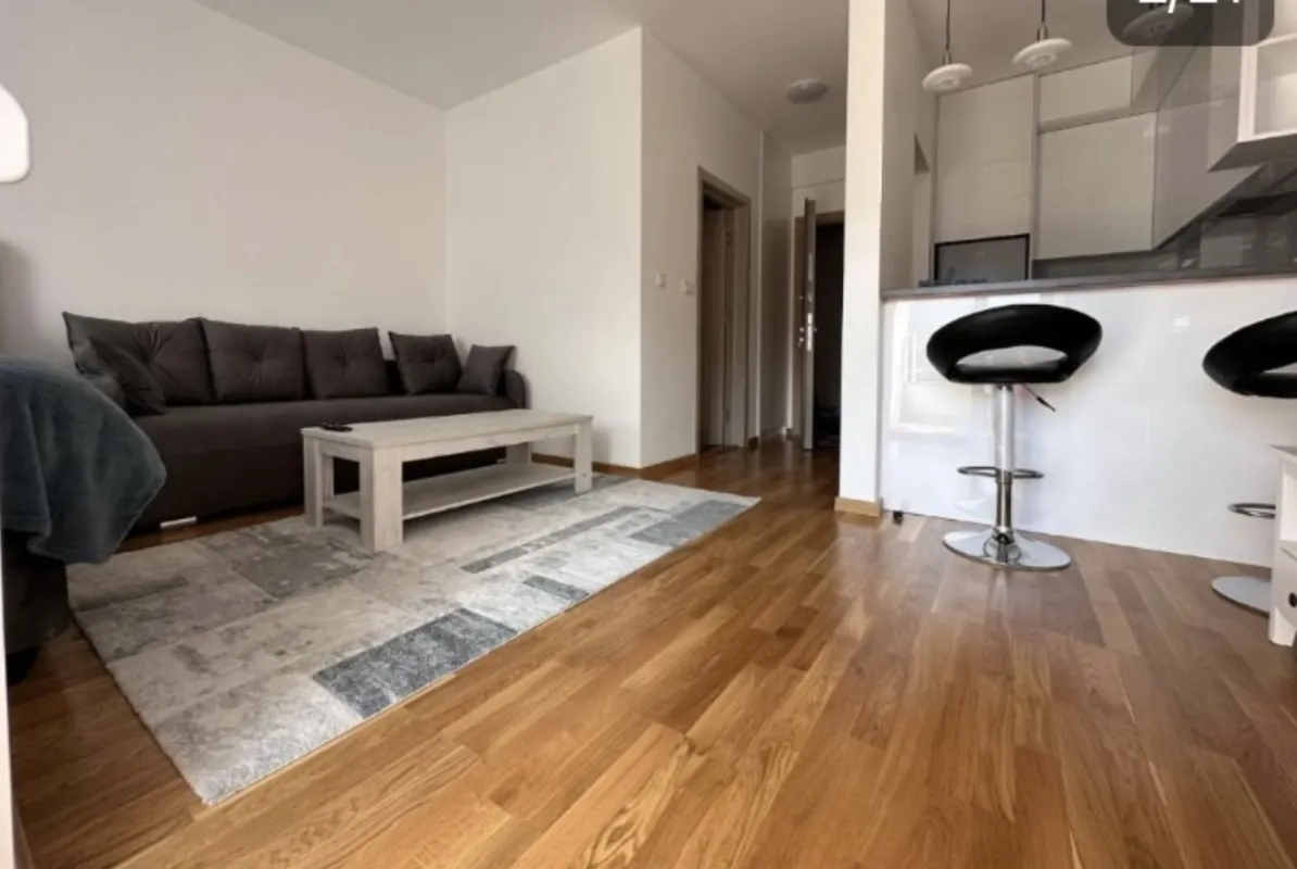 Rent, one bedroom apartment, 32m², Bečići, Budva