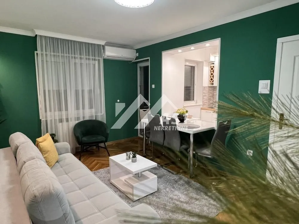 Izdavanje, dvosoban stan, 44m², Centar, Novi Sad
