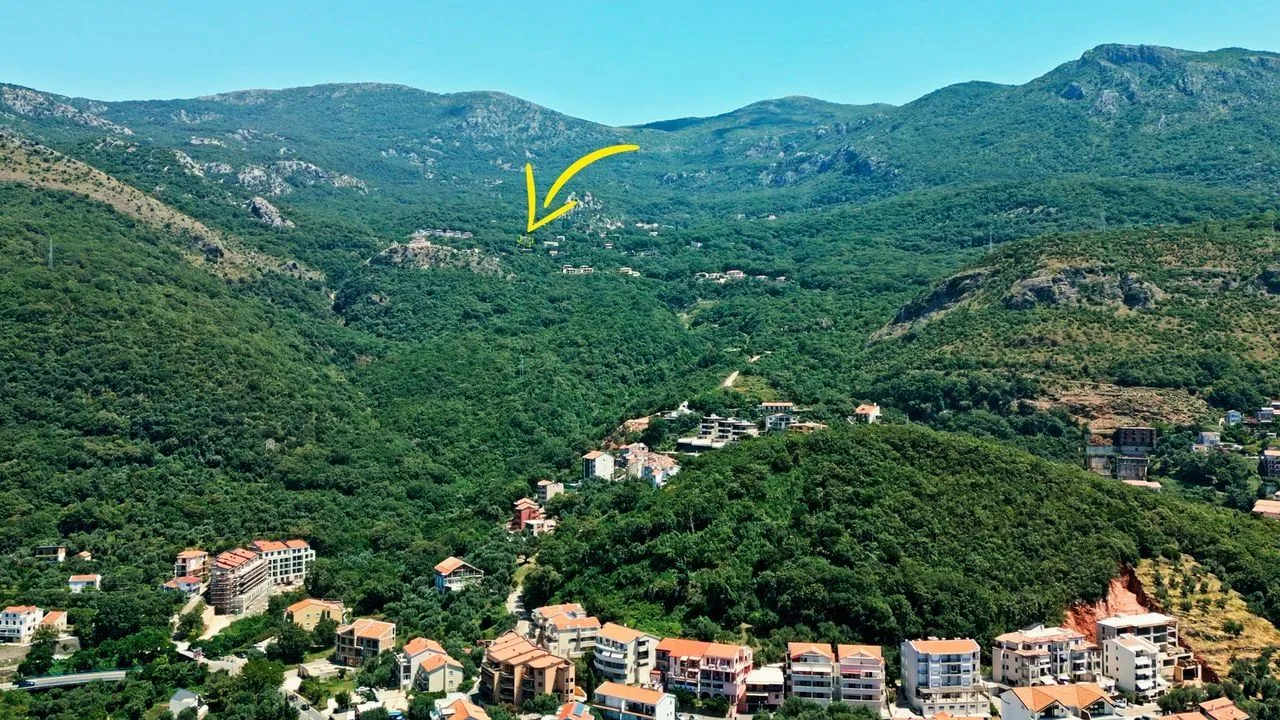 Prodaja, plac, 608m², Kuljače, Budva