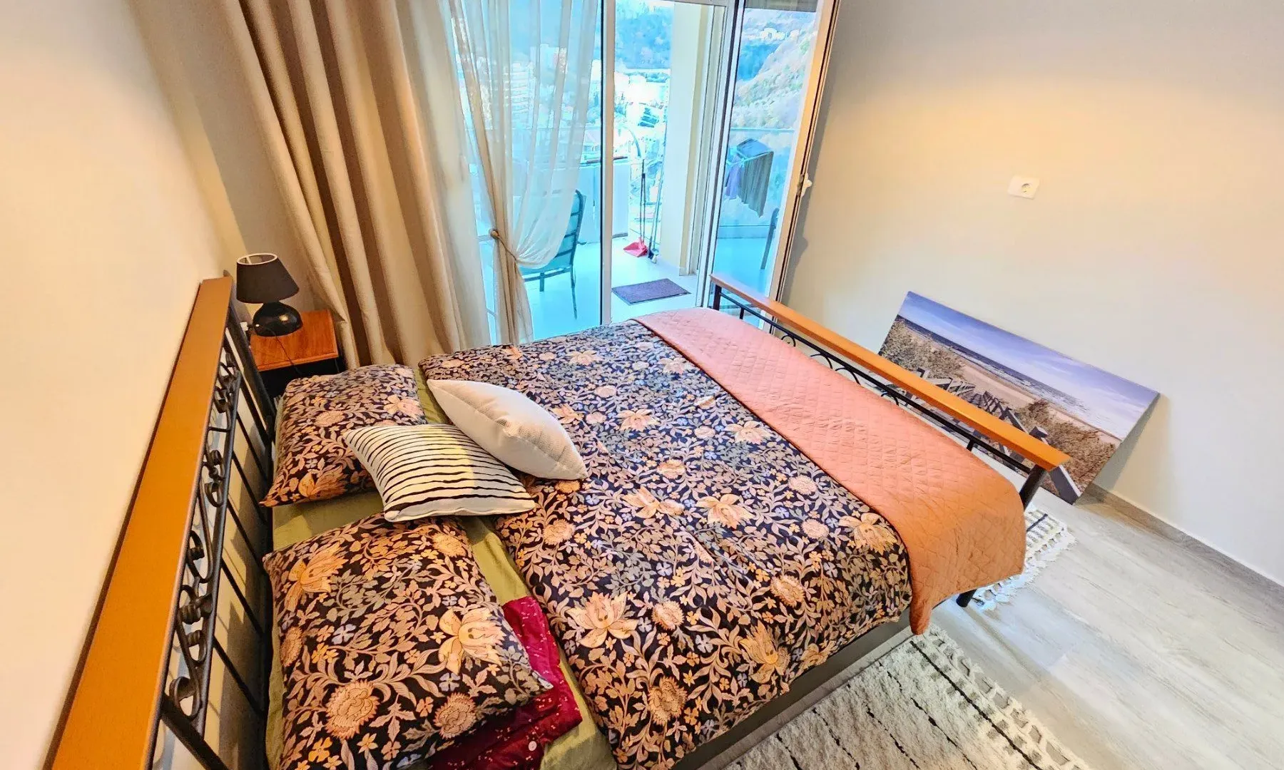 Rent, one bedroom apartment, 57m², Bečići, Budva