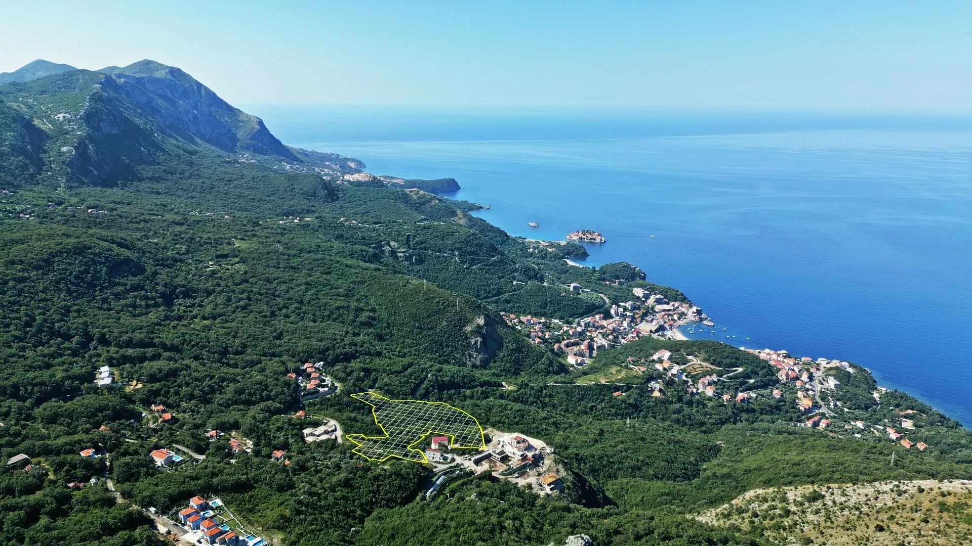Prodaja, plac, 7625m², Budva, Crna Gora