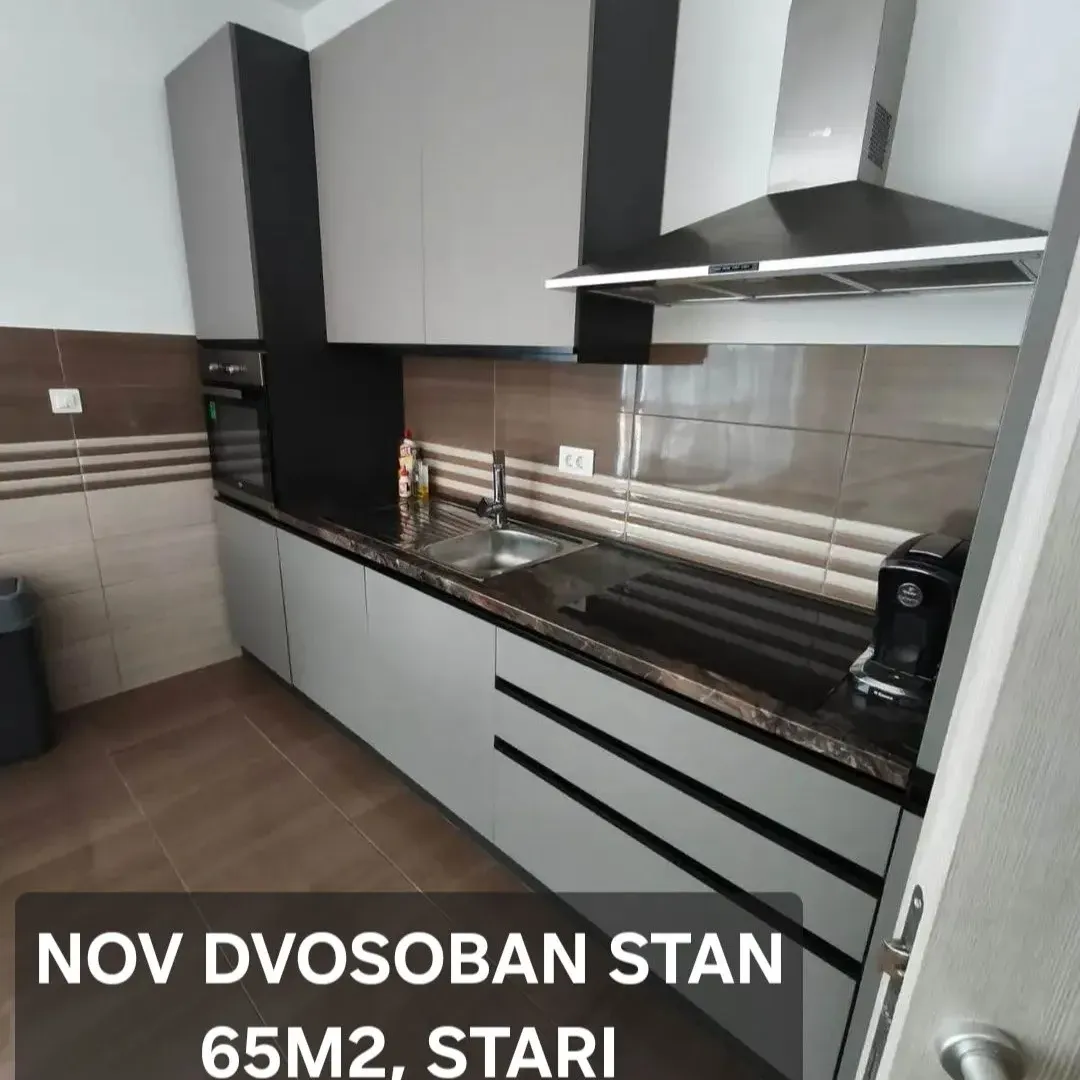 Izdavanje, dvosoban stan, 65m², Stari Aerodrom, Podgorica