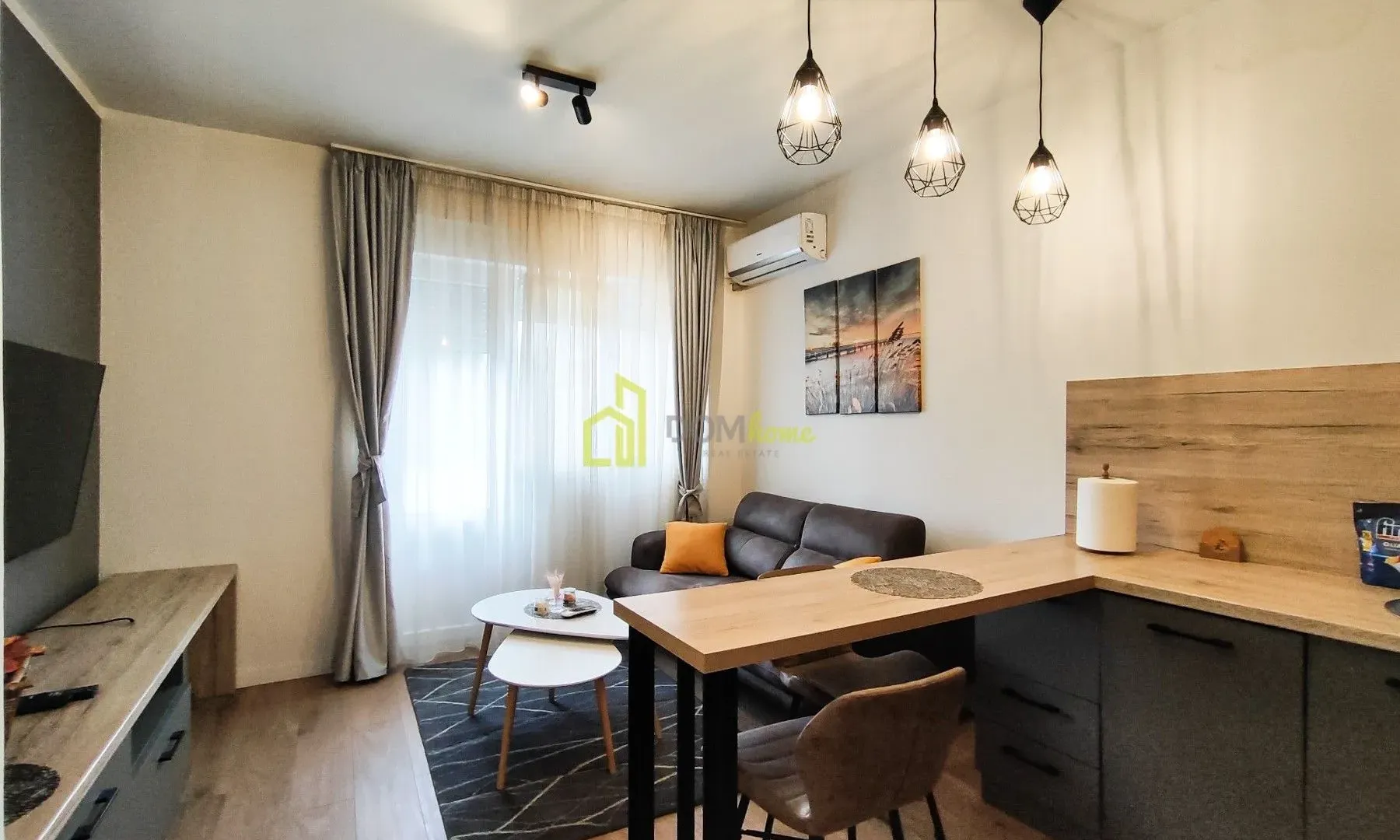 Rent, one bedroom apartment, 45m², Preko Morače, Podgorica