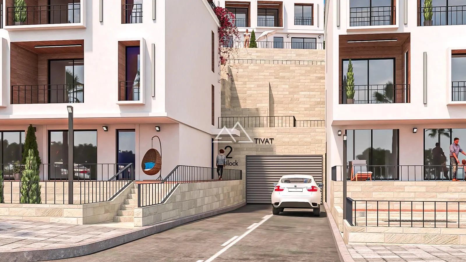 Sale, one bedroom apartment, 53m², Centar, Tivat