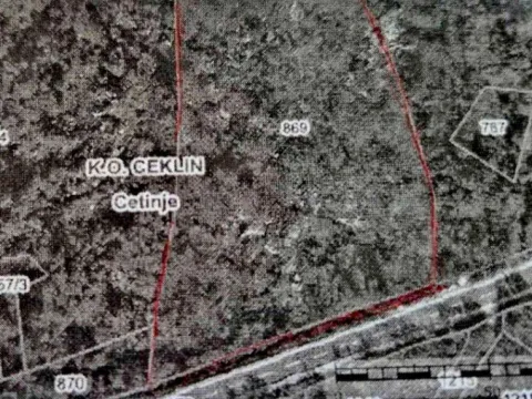 Prodaja, plac, 13519m², Cetinje, Crna Gora
