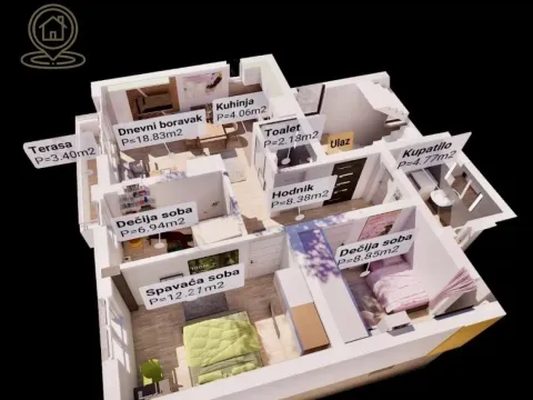 Prodaja, trosoban stan, 69m², Palilula, Niš - image 10