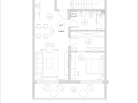 Prodaja, stan, 30m², Kalimanj, Tivat - image 8