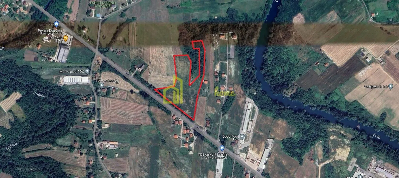 Prodaja, plac, 24230m², Novo Selo, Danilovgrad