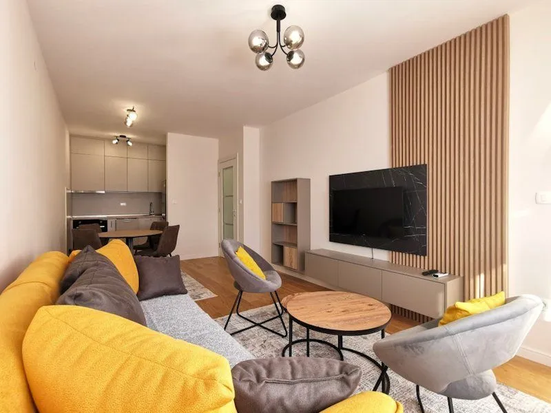 Izdavanje, jednosoban stan, 47m², Central Point, Podgorica