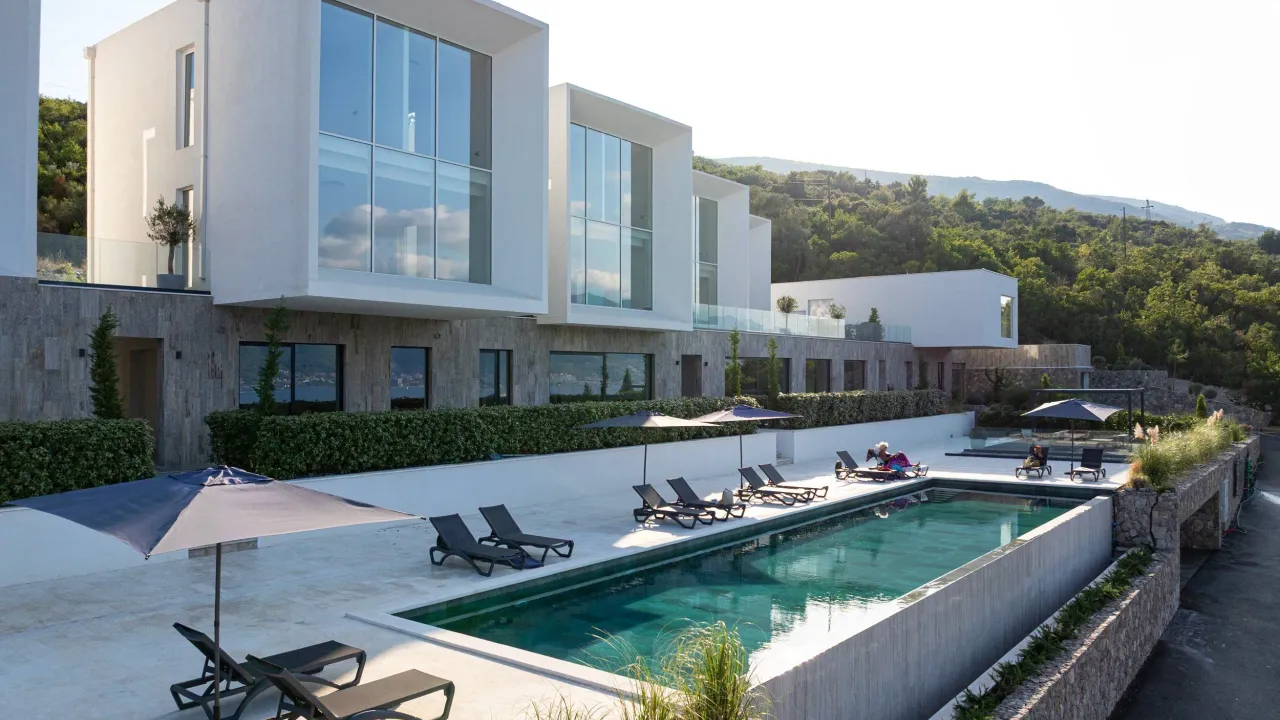 Izdavanje, jednosoban stan, 68m², Krašići, Tivat