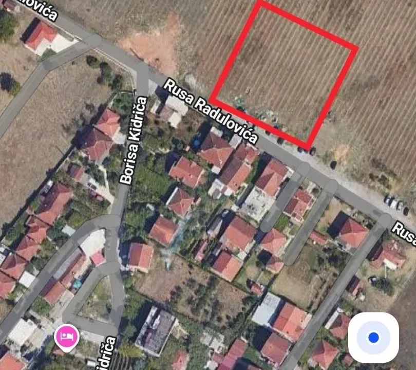 Sale, land lot, 1029m², Sadine, Podgorica