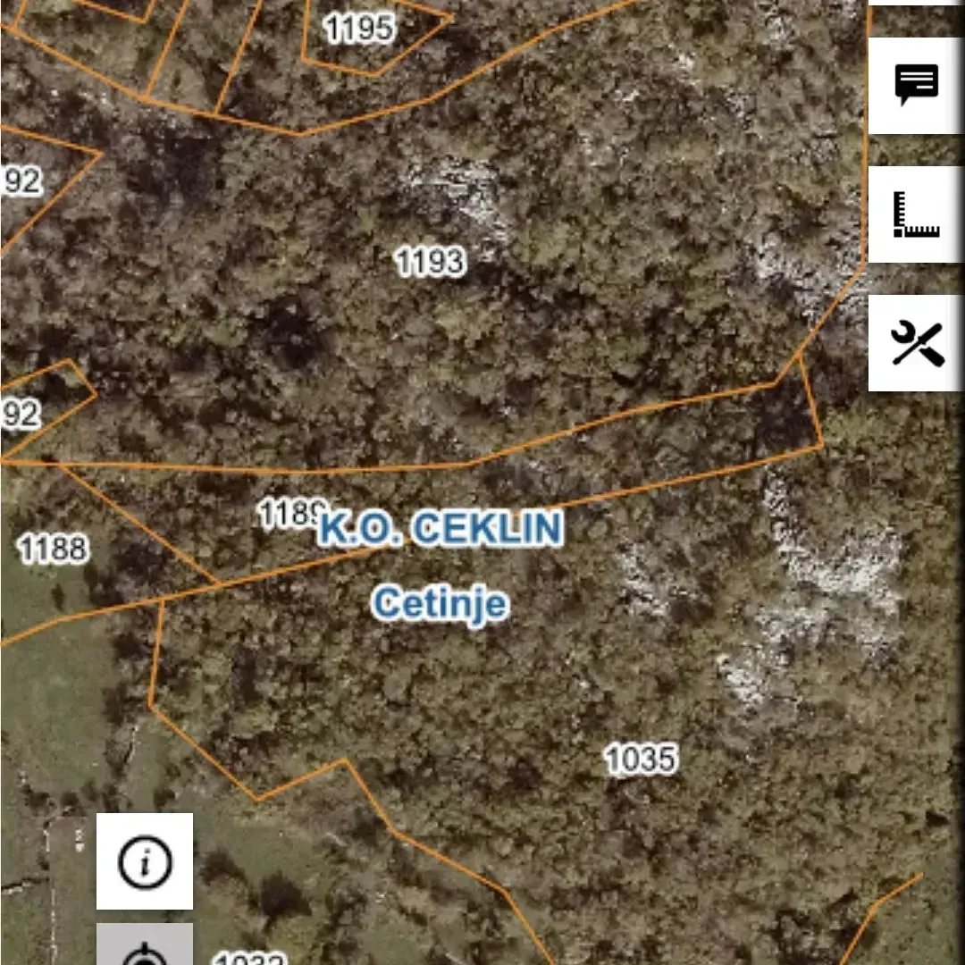 Prodaja, plac, 6512m², Rijeka Crnojevića, Cetinje