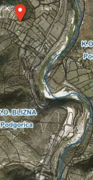 Katalastarski prikaz zemljišta sa ucrtanim granicama parcela. - image 6