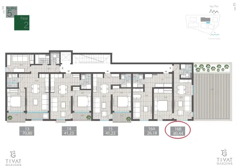 Prodaja, jednosoban stan, 80m², Centar, Tivat - image 7