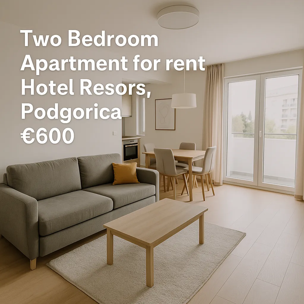 Izdavanje, stan, 75m², Podgorica, Crna Gora