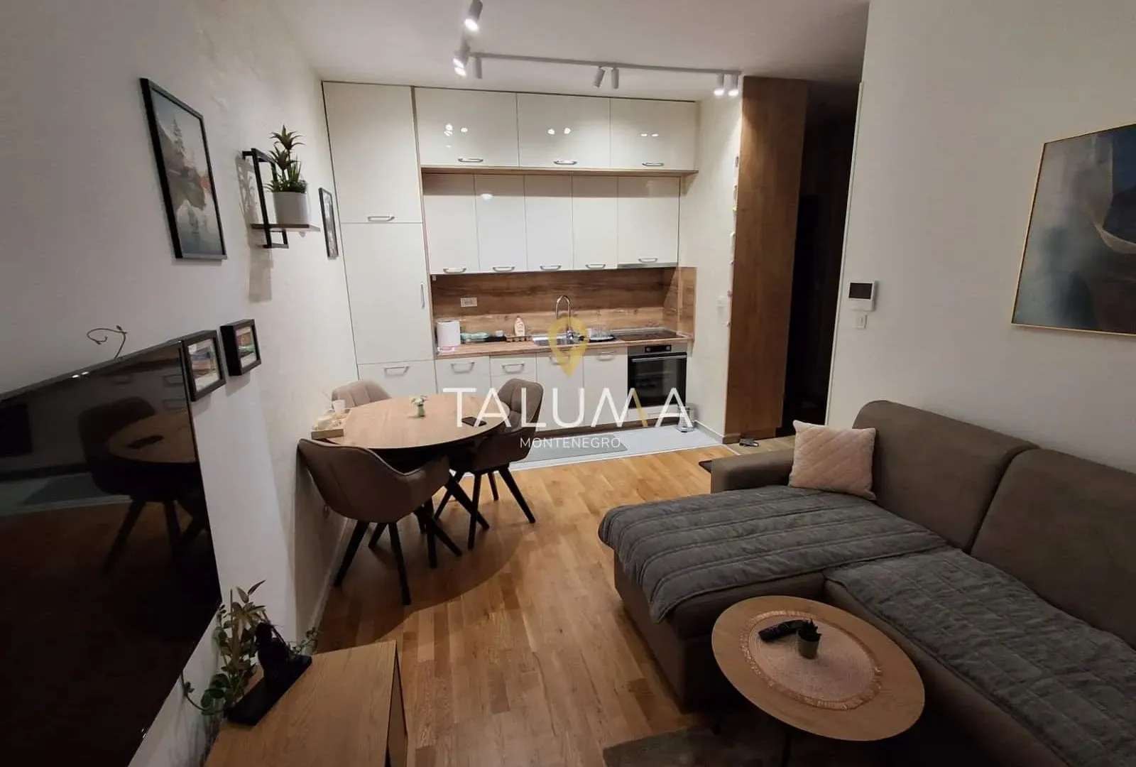 Rent, one bedroom apartment, 42m², Tološi, Podgorica