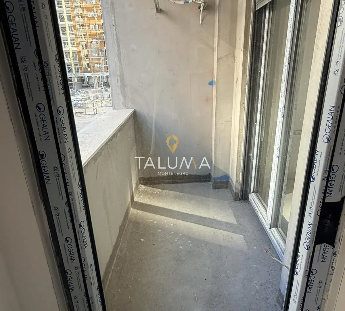 Prodaja, jednosoban stan, 43m², Stari Aerodrom, Podgorica