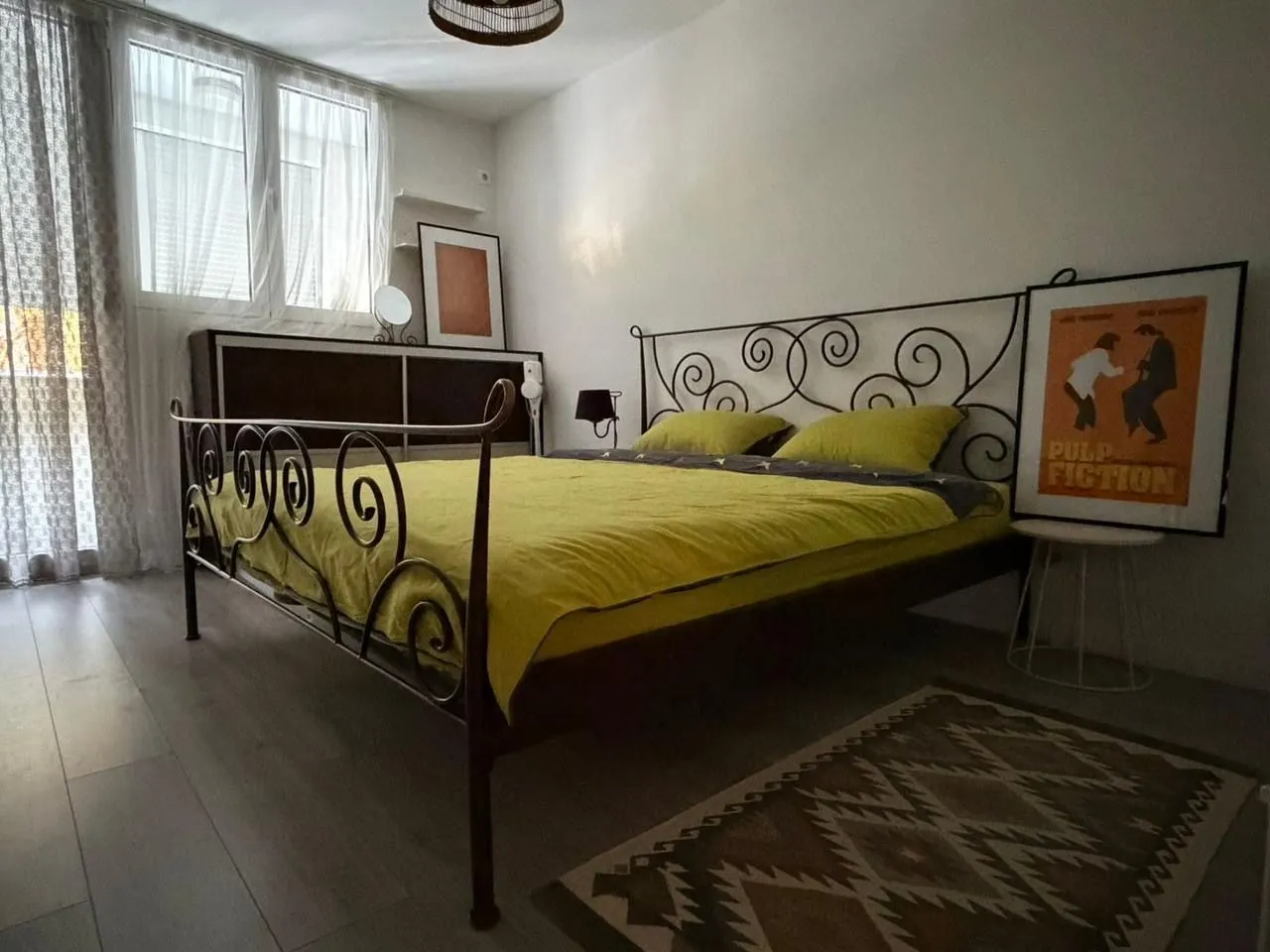 Rent, one bedroom apartment, 60m², Blok 5, Podgorica