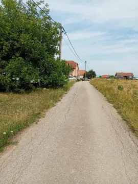 Asfaltni put i seosko okruženje ispred kuće. - image 5