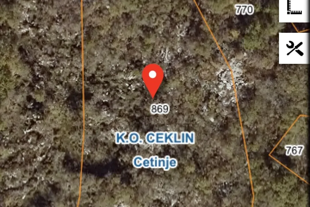 Sale, land lot, 13519m², Ulići, Cetinje
