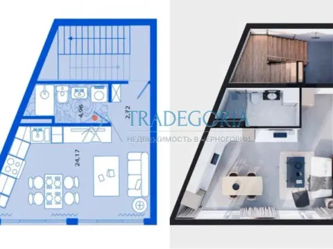 Prodaja, stan, 32m², Tivat, Crna Gora - image 12