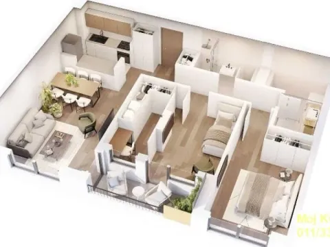 Prodaja, trosoban stan, 77m², Zeleno Brdo, Zvezdara Sve Podlokacije - image 6