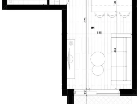 Prodaja, stan, 27m², Tivat, Crna Gora - image 4