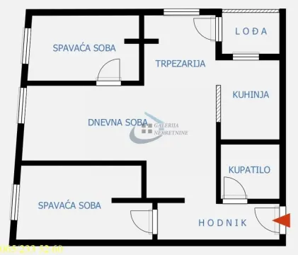 Prodaja, trosoban stan, 65m², Kluz, Zvezdara Sve Podlokacije - image 6