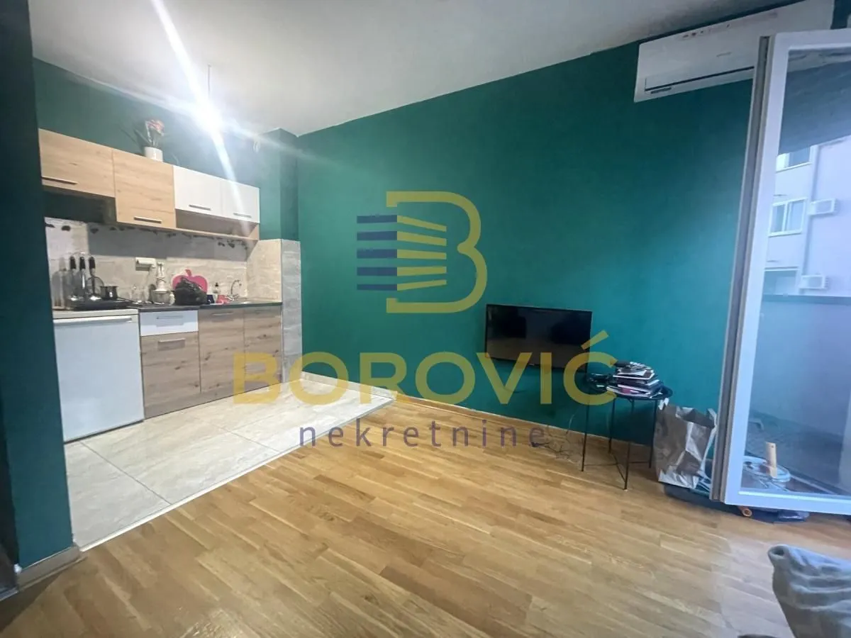 Rent, one bedroom apartment, 32m², Ledine, Beograd