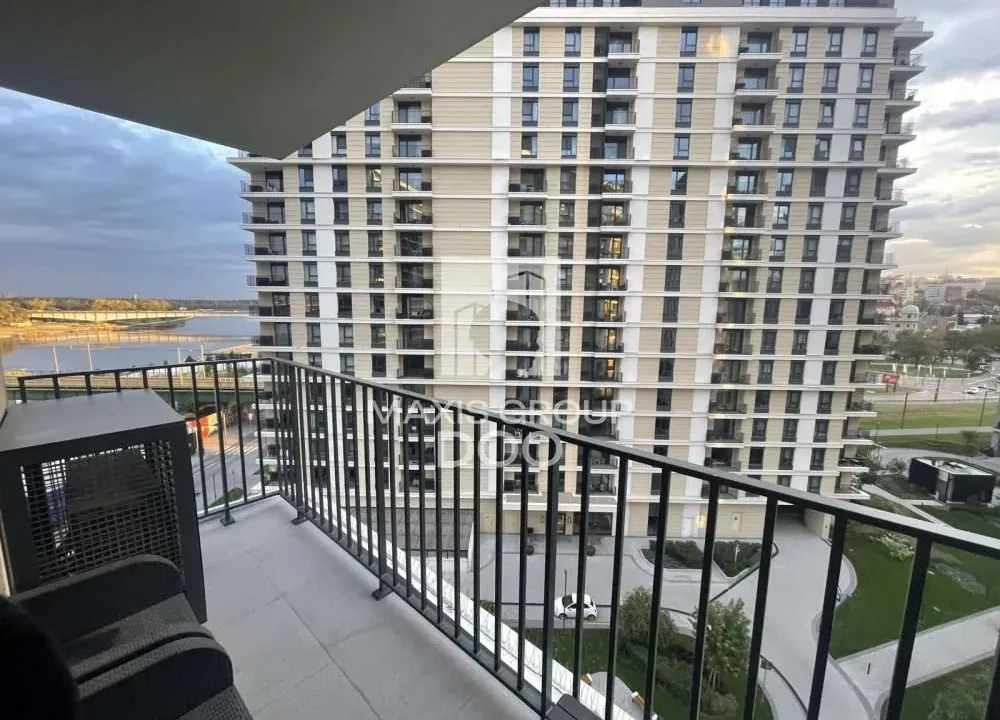 Rent, two bedroom apartment, 54m², Savski Venac, Beograd