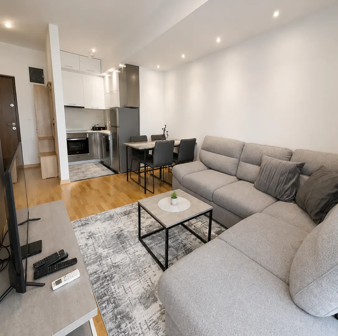 Rent, one bedroom apartment, 39m², Stari Aerodrom, Podgorica