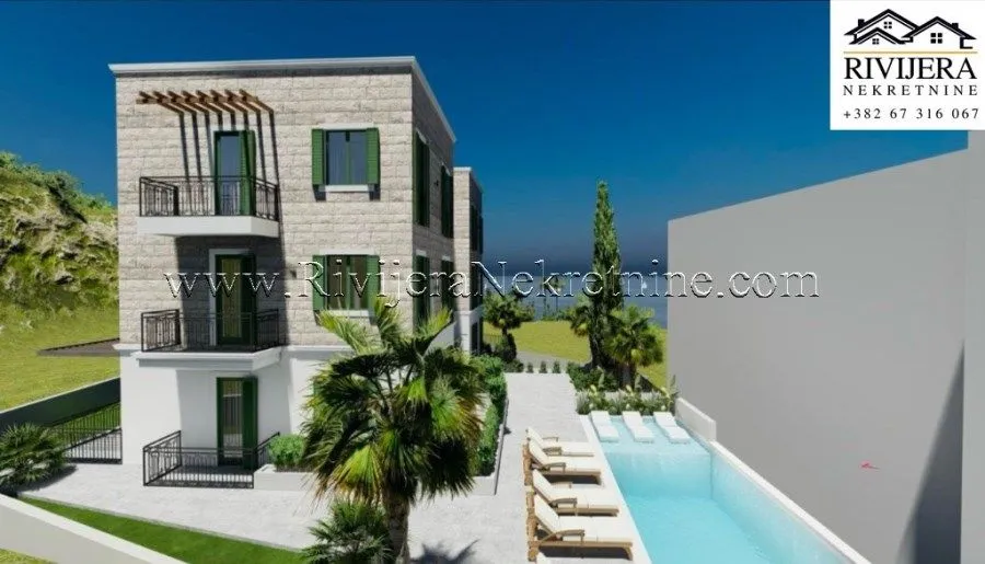 Sale, two bedroom apartment, 59m², Kava, Tivat