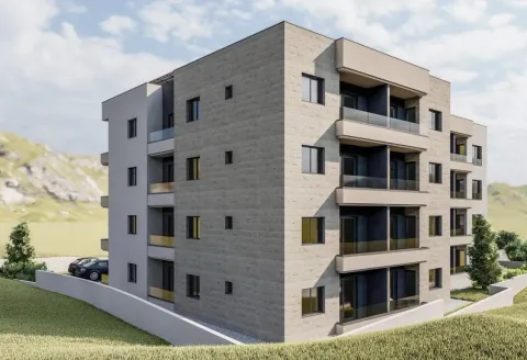 3D vizuelizacija moderne stambene zgrade sa balkonima. - image 4