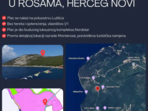 Sale, land lot, 400m², Rose, Herceg Novi - image 2