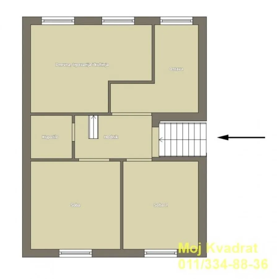 Prodaja, trosoban stan, 97m², Misa, Pančevo