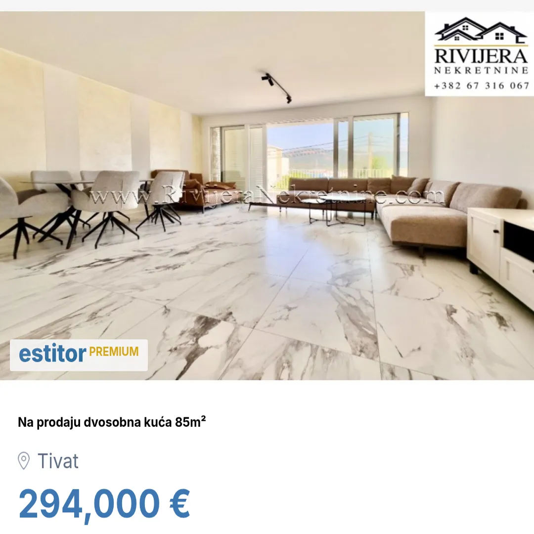 Sale, house, 85m², Đuraševići, Tivat