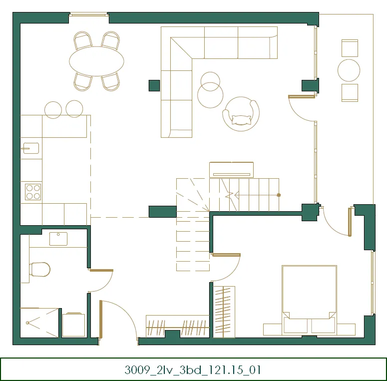Sale, apartment, 43m², Kolašin, Crna Gora