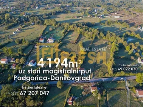 Prodaja, plac, 4194m², Danilovgrad, Crna Gora - image 3