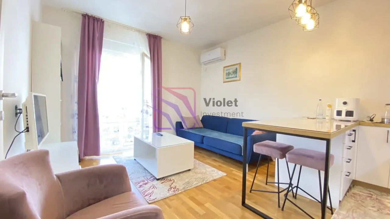 Rent, one bedroom apartment, 36m², Stari Aerodrom, Podgorica