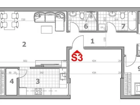 Sale, four bedroom apartment, 103m², Lipov gaj, Novi Sad Sve Podlokacije