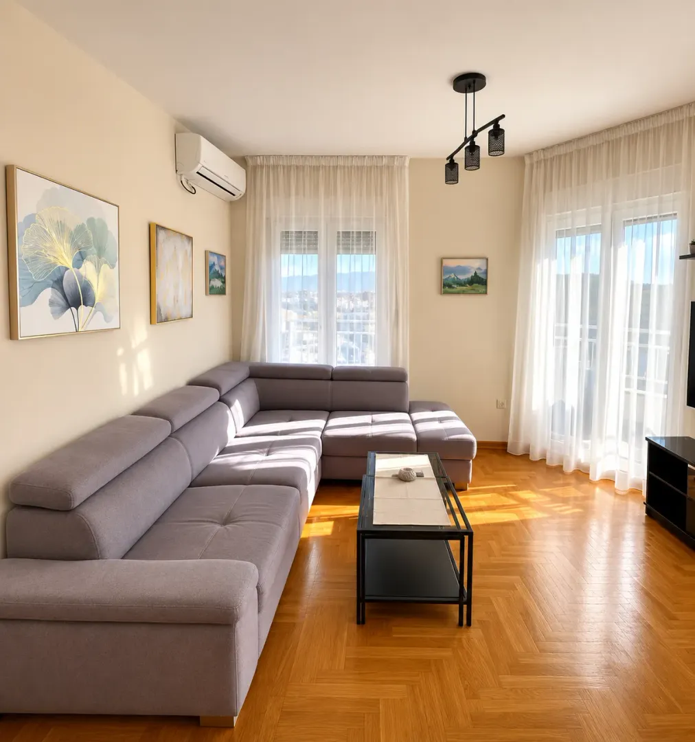 Rent, two bedroom apartment, 64m², Zabjelo, Podgorica