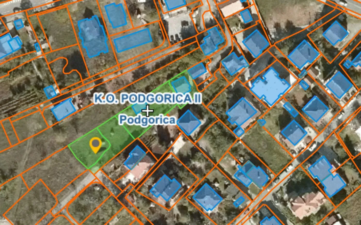 Prodaja, plac, 1400m², Zagorič, Podgorica
