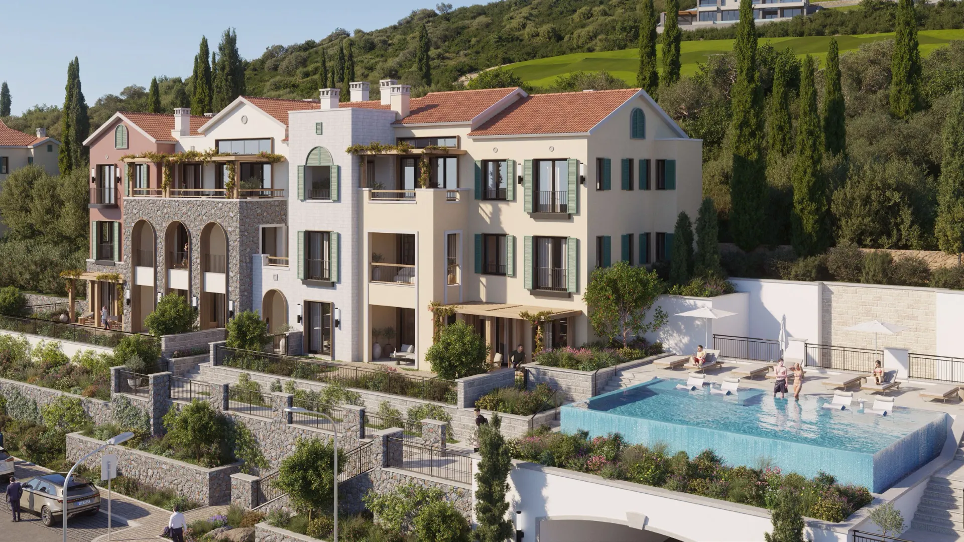 Sale, two bedroom apartment, 98m², Luštica Bay, Tivat