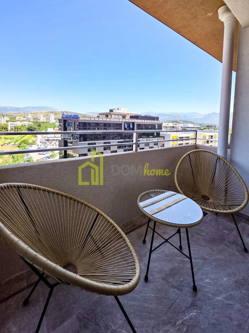 Rent, one bedroom apartment, 48m², Central Point, Podgorica