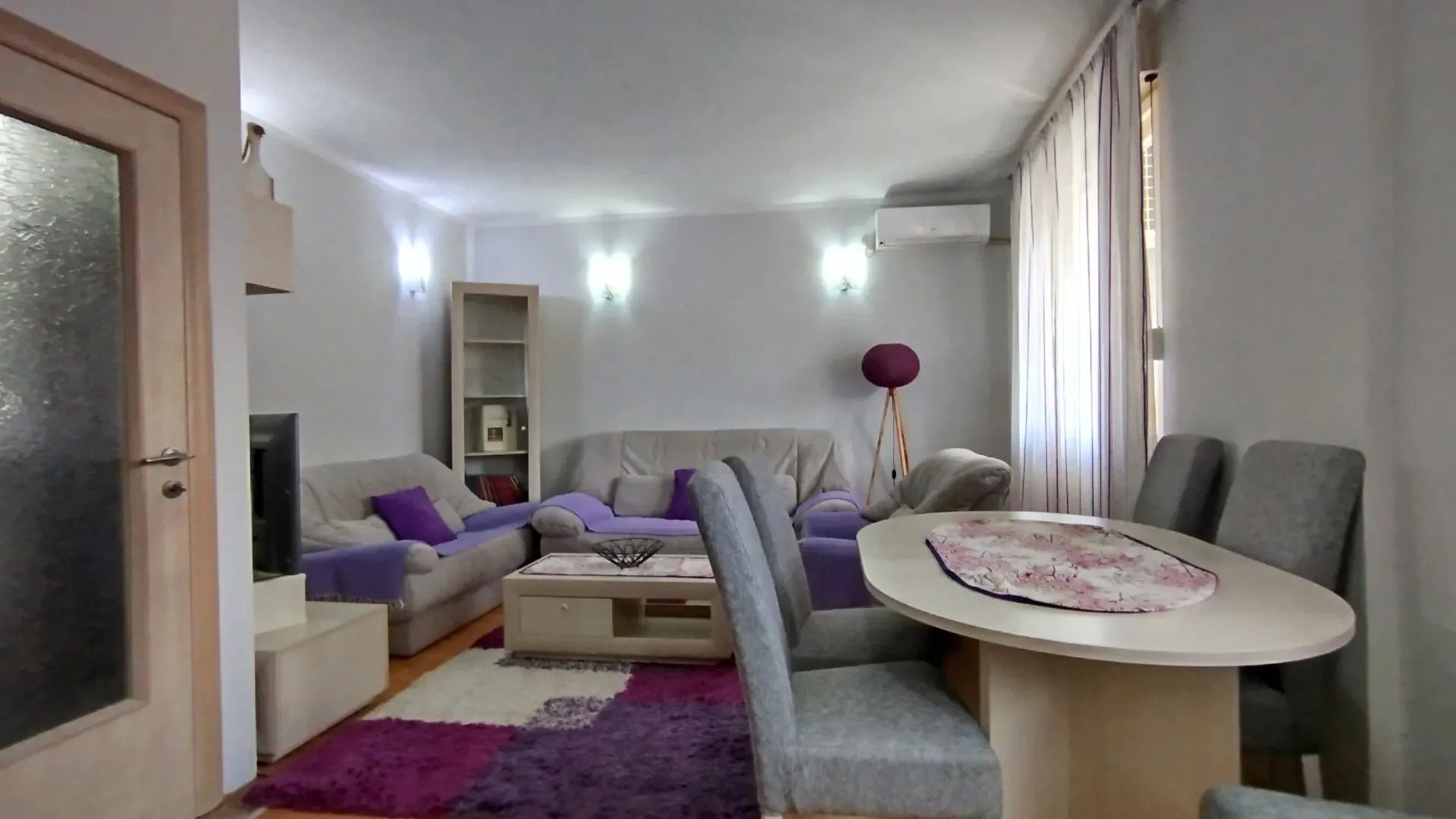 Rent, one bedroom apartment, 60m², Preko Morače, Podgorica