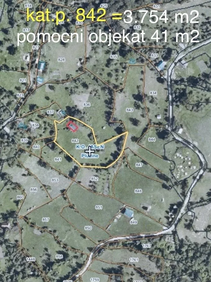 Prodaja, plac, 3754m², Plužine, Crna Gora