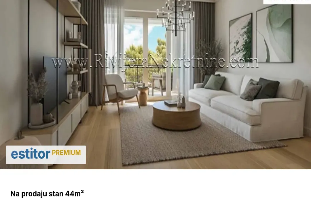 Sale, apartment, 44m², Luštica Bay, Tivat
