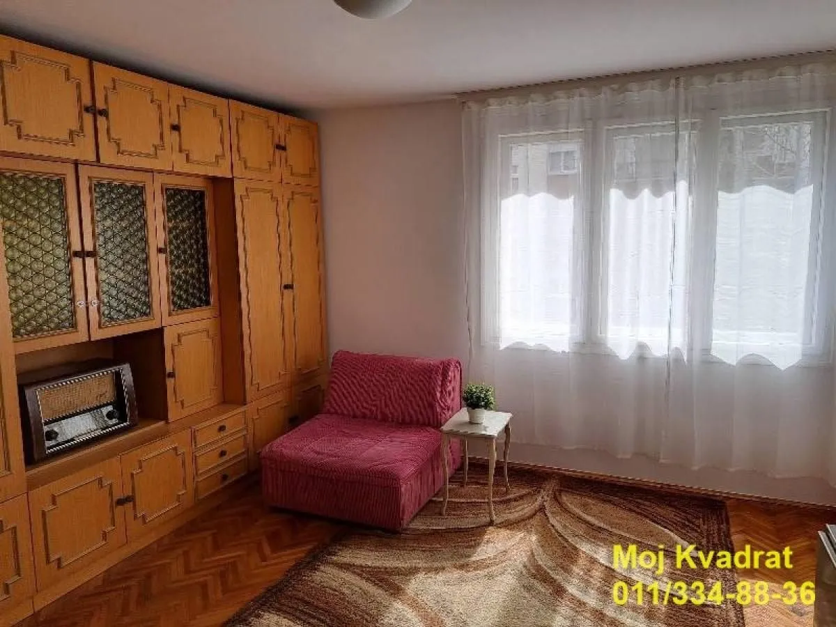 Rent, two bedroom apartment, 49m², Stari Grad, Beograd