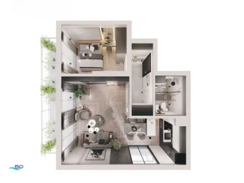 Prodaja, stan, 60m², Bečići, Budva - image 3