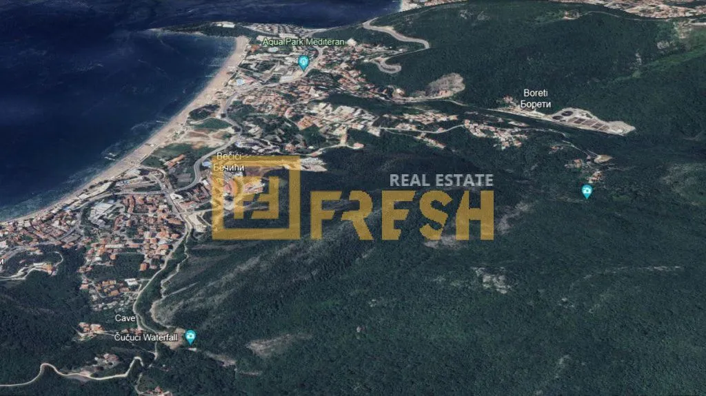 Prodaja, plac, 1000m², Bečići, Budva